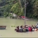 अब थराली में बादल फटने से हुआ नुकसान