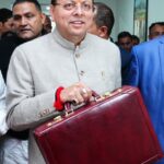 धामी ने पेश किया 1 लाख 11 हजार करोड़ का बजट